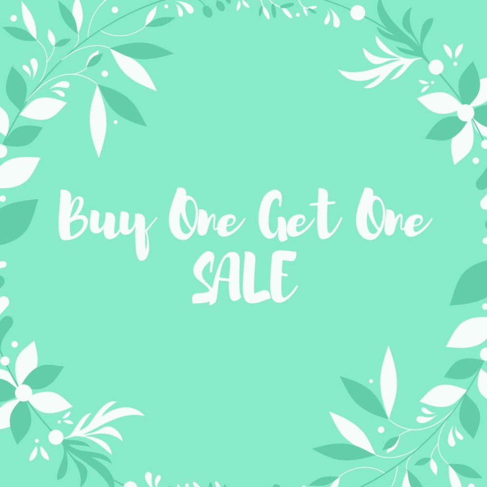 BUY ONE GET ONE SALE
